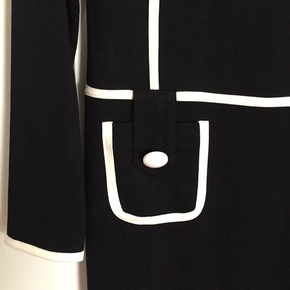 Black and white dress - Picture 4 of 4